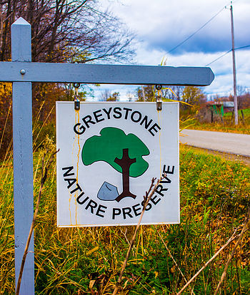 Sign Greystone Nature Preserve